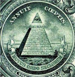 Partic.Dollaro - Simbolo degli Illuminati -